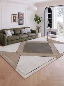 Minimalist Style Large Decorative Carpet, Living Room Sofa Rug, Bedroom Carpet, Non-Slip Bedside Mat, Dining Room Kitchen Rug, Office Chair Pad, Entryway Mat, Picnic Blanket, Outdoor Camping Mat - Multicolor-2 - View 6