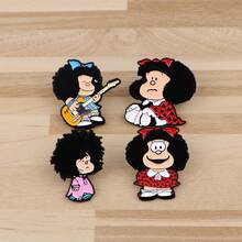 Lapel Enamel Pins And Brooches Badge Pins For Backpacks Bags Backpack Cool Decoration Friend For Gifts - Multicolor - View 3