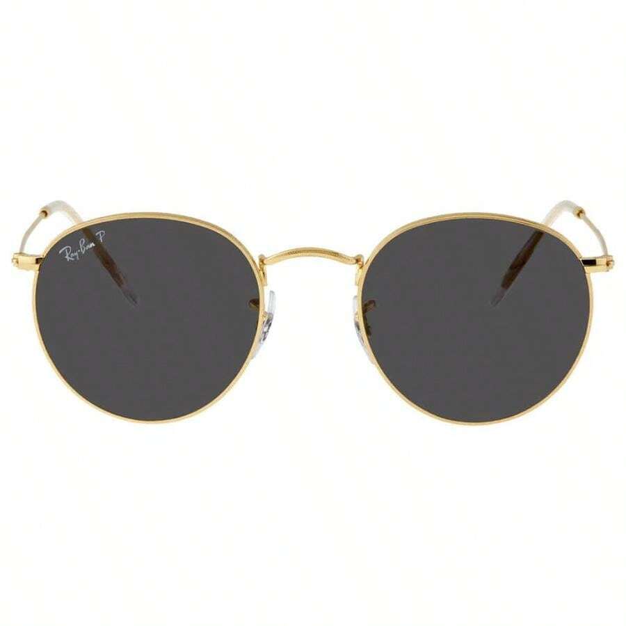 Ray-Ban Round Metal Classic Polarized Black Unisex Sunglasses RB3447 919648 50 | | Men Sunglasses - Multi - View 1