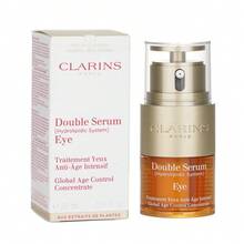 Clarins Double Serum Eye (Hydrolipidic System) Global Age Control Concentrate 20ml/0.6oz - Trong sáng - Xem 1