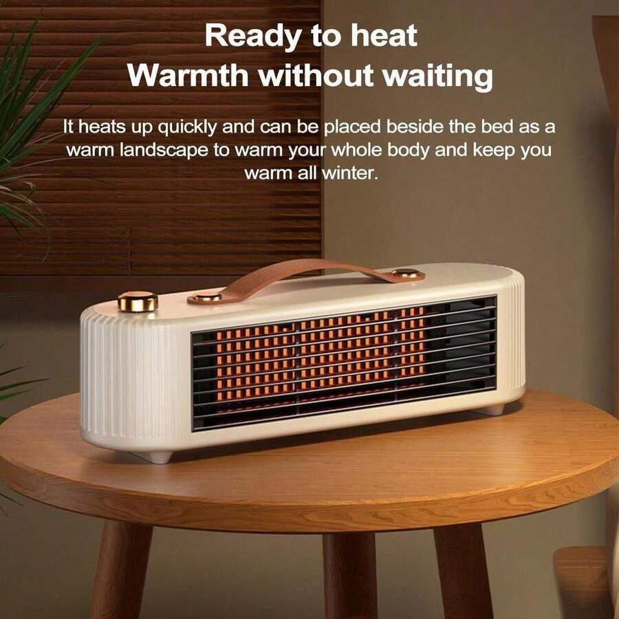 Indoor Space Heaters, Fast-Heating Small Portable Electric Heaters, And Tabletop Fireplaces With Overheat Protection And Automatic Power-Off. - 查看 1