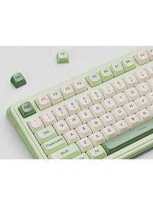 HP K360 Mechanical Keyboard And Mouse Combo / Single Keyboard, 98-Key Compact Layout, Office-Grade, Low-Saturation Green Backlight With Multiple Brightness Levels, Silent Key Design, Spill-Resistant And Durable Construction, Milky Green [Single Keyboard] - Milk Green [Single Keyboard] - View 5