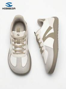 HOBIBEAR 1双男女通用户外赤足鞋，优雅女士运动鞋，橡胶鞋底，宽楦，舒适休闲运动鞋，跑步鞋，训练鞋，轻便步行鞋，户外徒步鞋，棕色