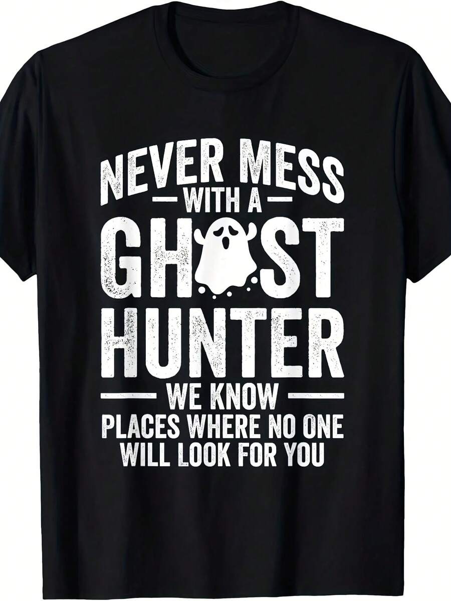 Paranormal EVP Hunting Ghost Hunter Adventures T-Shirt - Black 12 - View 1