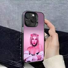 Funda para teléfono Singer D De La Rose para 17 16 15 14 13 12 11 Pro Max Plus E cubierta negra IMD funda smartphone carcasa rígida móvil diseño exclusivo protección antigolpes - z2 - Ver 2