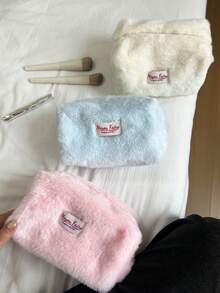 MEYOU FAIRY 化妆包、便携手提包、收纳包、洗漱包、大容量化妆包、化妆品收纳纸巾收纳包、旅行必备包、收纳包、女士卫生巾收纳包、学生铅笔盒、内袋、拉链手提收纳包、带拉链、手拿包、口袋、女士手拿包、女士礼物、圣诞礼物、女士礼物创意、收纳袋、化妆包、旅行必备 - 彩色 - 查看 3