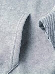 Sudadera con capucha de patrón de South Park para hombres - Personajes oficiales de dibujos animados (Kenny, Cartman, Kyle, Stan, Eric) - Sudadera casual adecuada para todas las estaciones, impresión de dibujos animados, lavable a máquina, perfecta como regalo para Halloween, Navidad, etc. - Cómodo para el uso diario, también adecuado para ocasiones especiales. - Gris Claro - Ver 3