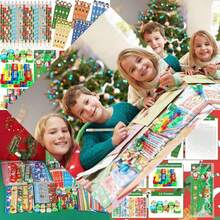 Christmas School Stationery Party Favors - 28 Pack (Christmas Pencils, Rulers, Erasers, Stickers) + Christmas Goodie Bags For Kids & Classroom Gifts (Bulk Prizes & Reward Holiday Gifts) - 如圖 - 查看 1