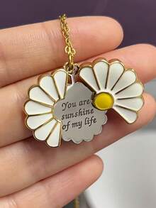 Dây chuyền tên Daisy khắc theo yêu cầu (dành cho nữ), Dây chuyền tên cô dâu khắc theo yêu cầu, Món quà tuyệt vời nhất dành cho bạn gái, Thích hợp cho đám cưới, sinh nhật và kỷ niệm - Dây chuyền tên bền chắc, khắc tên cá nhân (bao gồm cả chữ cái), được thiết kế riêng và độc đáo, Lựa chọn quà tặng hoàn hảo, Lựa chọn quyến rũ cho năm mới. - Nhiều màu - Xem 10