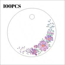 100PCS 1.5 Inch Custom Round Wedding Hang Tags With String,Circle Tags,Printed Wedding Favor Tags, Thank You For Celebrating With Us Tags, Forever Love, Minimalist - Pattern - View 16