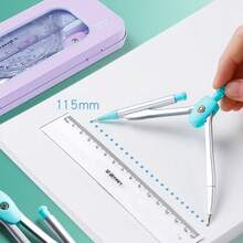 Cartoon Cute Stationery, Student Specific Compass And Ruler Set Of 7, Student Prize Gifts, Learning Supplies, Stationery Supplies Wholesale, Student Learning Supplies, Prize Stationery, Starting Season, Graduation Season, Good Items