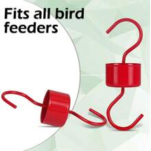 Ant Moat For Hummingbird Feeders Red Ant Guard With 4 Hooks And 4 Cleaning Brushes - 1 - 查看 4