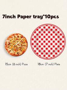 100/80/68/10 Set, Red And White Checkered Stripes, Disposable Party Plates, Paper Plates. Includes 7-Inch Plates, 9-Inch Plates, Paper Cups And Paper Towel Sets. Suitable For Multiple People, Disposable Tea Cups, Disposable Coffee Cups, Picnic Supplies, Birthday Parties, Camping, Decoration And Celebration Activities. Party Gifts, Bridal Gift Giving Event, Red, Red And White Stripes, Red And White Checks, Disposable Paper Plates. - 彩色 - 查看 16