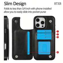 Fleece Mushroom Forest Language patterned, The practical TPU phone case with pattern design features a card slot and multiple functions such as bank cards and public transportation cards. It is suitable for iPhone16promax, 16 15pro 14PLUS, 13 12Pro - ブラック - チェックする 9