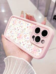 Unique Cute Cat Illustration Phone Cases,Effective Protection Of Cameras,TPU For Comfortable Wear,For Women's Or Men's Style,For IPhone 17 Pro Max Case/Phone 17 Pro Case/Phone 17 Case/17 Air,For IPhone 16 Pro Max Case,For IPhone 16 Case,For IPhone 15 Pro Max,14 Pro Max Case 13 12 11 Pro Max 16 Plus Series Phone Cases,And Galaxy S25 Ultra Case/S24/S23/S22/S21/A54/A36/A35/A34/A17/A16/A15 Series Phone Cases.Christmas Phone Case,Christmas Give.For IPhone Cases.Suitable Little Gifts To Give To Friends. - 淺粉色 - 查看 4