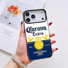 Fashion C-Corona Extra Beer Phone Case Covercompatible With  11-17 Air Pro Max Colorful Plated Anti Slip Anti Fingerprint Protector,Covercompatible With  17 Case,  17 Pro Case,  17 Pro Max Case - Z11 - View 11