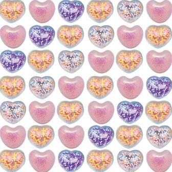 12 piezas de mini juguetes apretables con forma de corazón para el Día de San Valentín, rellenos de bolas de espuma, regalos de fiesta, juguetes antiestrés para niños y adultos, recompensas escolares, relleno de bolsas de golosinas, regalos del Día de San Valentín, variedades surtidas