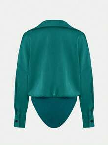 Camisa de mujer de cuello en V de estilo libre para el verano, blusa de cárdigan elegante y casual para otoño/invierno, color amarillo mantequilla, top versátil de alta gama, delgado y lindo, estilo coreano, se recomienda pedir una talla menos del tamaño habitual