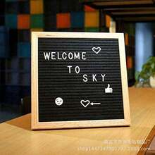 Letter Board Letters Only Flet Letter Boards, Plastic Letter Board Sign Message Board Letters, Word Board With Letters, Numbers Felt Letters Changeable Changeable Letter Boards 170 - White - View 5