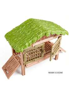 儿童认知动物仿真模型农场家禽母鸡鸭鹅下蛋玩具