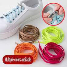 Cordones elásticos con hebilla ensanchada para zapatillas de adultos. Fácil instalación, sin necesidad de tornillos.