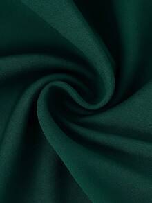 Women's Tracksuit Set, Casual LongSleeve Zip Up Jacket & Pants Set ForSpring & Fall, Women's Clothes For DailyWear - 墨綠色 - 查看 5