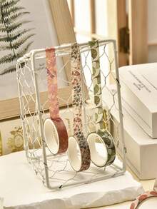 5 Rolls/Box Vintage Plant And Flower Patterned Washi Tape, Various Exquisite Pattern Design Masking Tapes, Used For Art Supplies, Diary DIY Handbook Decoration