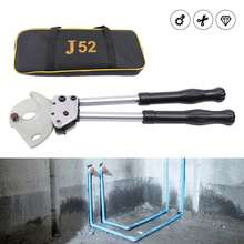 50mm Ratchet Cable Cutter Cutting Ratcheting Wire Cut Hand Tools Heavy Duty NEW - Black - View 1