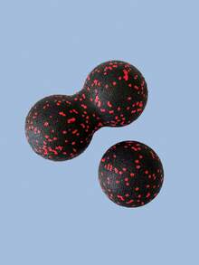 2pcs/Set Peanut Massage Ball, High Density Lightweight Fitness Ball, EPP Yoga Relaxation Ball, Body Exercise Yoga Ball, Peanut Shaped Massage Roller