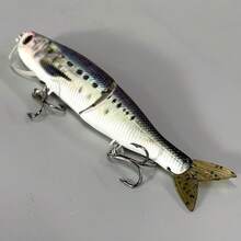 1 Stück 28,8g Sinkender Angelköder, realistischer salzwasserbeständiger Hartköder in Köderfischform - Verschiedenfarbig - Übersicht 2