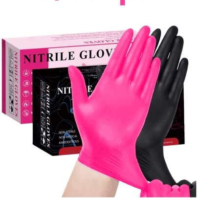 Disposable Nitrile Gloves, Available In Multiple Colors, Durable And Long-Lasting, Suitable For Cleaning Products And Household Tools