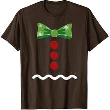 Gingerbread Man Christmas Costume For And Adults T-Shirt Gift - Men - View 6