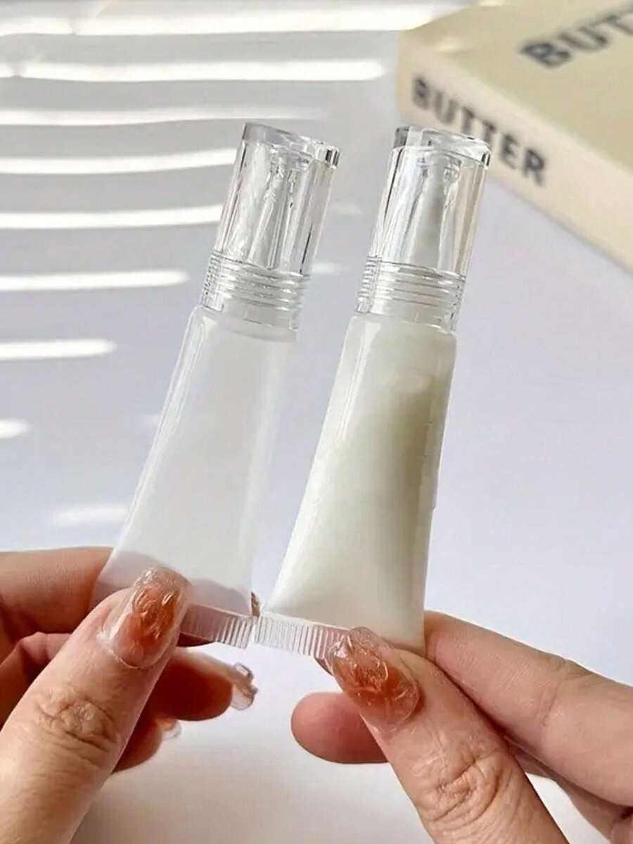 10毫升/15毫升旅行装水滴挤压瓶，无香塑料分装瓶，便携式分装瓶，化妆品护肤品瓶装眼霜精华液软管，可重复灌装精油分装瓶 - 旅行装透明容器 - 便携式护肤配件，适用于粉底液、乳液、遮瑕膏等，是送给女孩的理想礼物，旅行必备，节日礼物，生日礼物