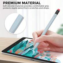 适用于 Apple Pencil Pro 和 Apple Pencil 第二代的保护套，经典设计 Apple Pencil USB-C 保护套，完美贴合，兼容 Apple Pencil Pro 第一代、USB-C 第一代和第二代。 - 彩色 - 查看 10