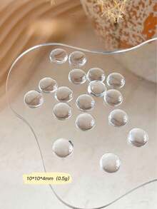 40pcs False Nail Display Tips Color Nail Polish Display Table With Adhesive Stickers Clear Nail Art Display Chart Nail Training Practicing Swatches Dots Salon Nail Showing Shelf Nail Supplies Nail Tools For Press On Nails - Multicolor - View 4