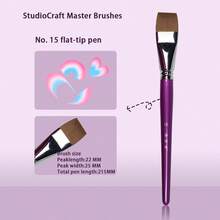 Juego de 14 brochas profesionales para pintura facial realizadas con cerdas de nailon. Este conjunto es apto tanto para pintura facial como corporal. Es compatible con pinturas acrílicas, de aceite y acuarela, y se puede utilizar para pintura facial, arte de uñas, micro detalles y pintura de rocas. Útiles escolares, de vuelta al colegio