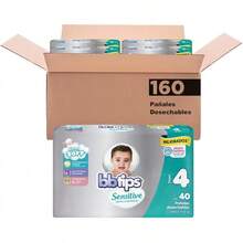 Bbtips Pañal Bebé Sensitive Talla 6 Xl-Grande 120 Piezas, 120 Count - Talla 4 (160 Unidad) - Ver 8