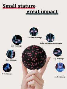 2pcs/Set Peanut Massage Ball, High Density Lightweight Fitness Ball, EPP Yoga Relaxation Ball, Body Exercise Yoga Ball, Peanut Shaped Massage Roller