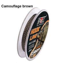 20m Carp Fishing Line Soft Hook Link Carp Hooklink Uncoated Braid Line For Hair Rig 15IB 20IB 25IB Carp Coarse Fishing Tackle