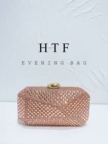 Rhinestone Clutches Luxury Diamond Wedding Purse Crystal Dinner Handbags Designer Party Bags Women's Party Dinner Bag Sparkling Cloud Shiny Diamond Bags