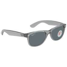 Ray-Ban New Wayfarer Classic Polarized Dark Blue Unisex Sunglasses RB2132 64503R 55 |  | Men Sunglasses - đa - Xem 2
