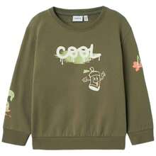 Name It Sweatshirt 13233060-DEPLICHENGREEN For Children In Color Green - أخضر - مشاهدة 3