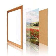 8 Inchx 12 Inch Acrylic Sheet Plastic Sheet Crafts Transparent Acrylic Board With Protective Paper, Frame, Display Projects, Pack Of 2 - 2 + 8" X 12" - View 4