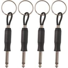 4pcs Guitar Key Holder Keychains Music Love Who Want To Their Style 4 - Jack - 4-jack - View 1
