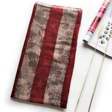 Bufanda de invierno de voile para mujer, elegante, con estampado vintage de la bandera nacional, cálida, ideal para uso diario. - Multicolor - Ver 4
