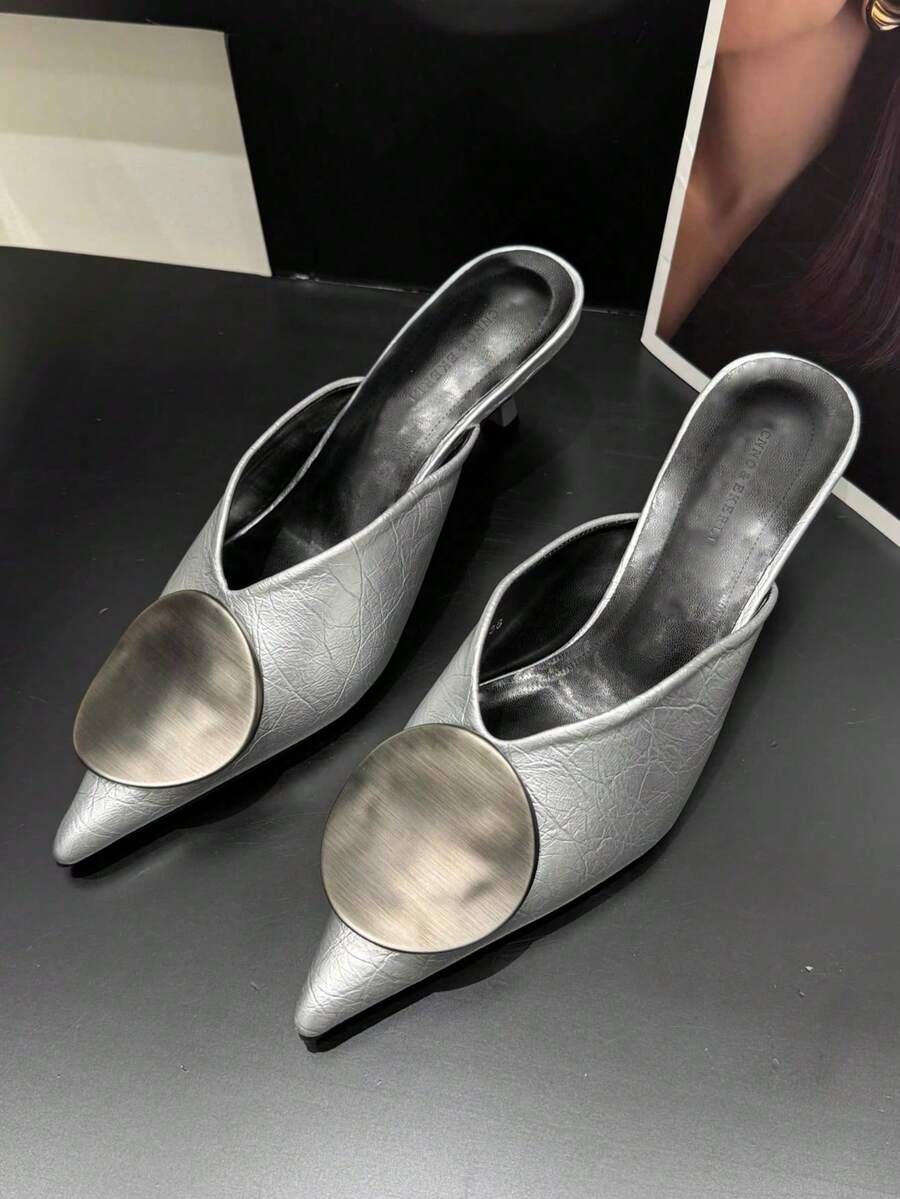 Women's Fashion Pointed Toe High Heel Pumps,Kitten Heels