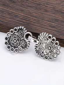 4pcs Alloy Shawl Clips, Sweater Clips, Scarf Clips. Suitable For Cardigans, Shawls, Scarves, Dresses, Etc. No Sewing Required. Simple And Practical, Retro, Elegant And Fashionable