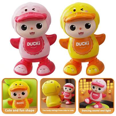 Dancing Duck Toy - A Cute Dancing Toy, Interactive Toy For Children, Dancing Musical Toy, Christmas Gift For Kids.