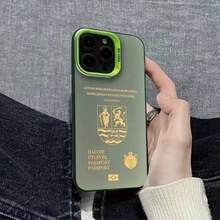 Funda de Teléfono Vojvodina Passport para 17,16,15,14,13,12,11,Pro,Max,Plus, Cubierta Mate Colorida a Prueba de Golpes - z8 - Ver 11