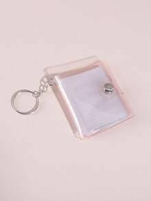 1pc 1-Inch 2-Inch Mini Photo Album With Keychain, Student Hanging Album For ID Photos, Fashion Portable Photo Album, Gift For Friends - Multicolor - View 15